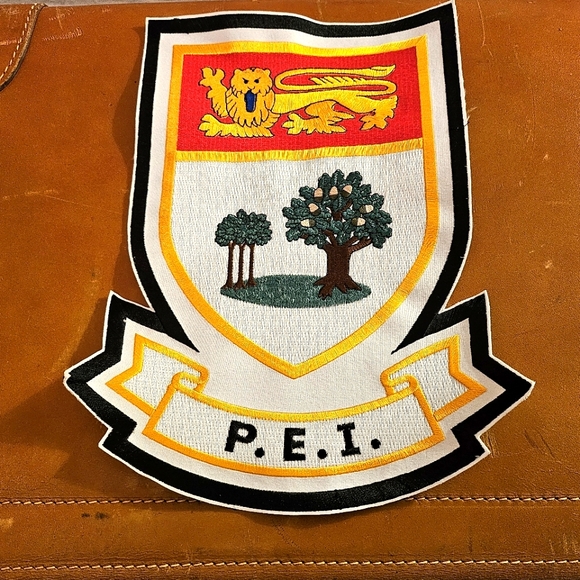 Vintage 1980's P. E. I Large Stitched Patch | Size OS - Picture 1 of 7
